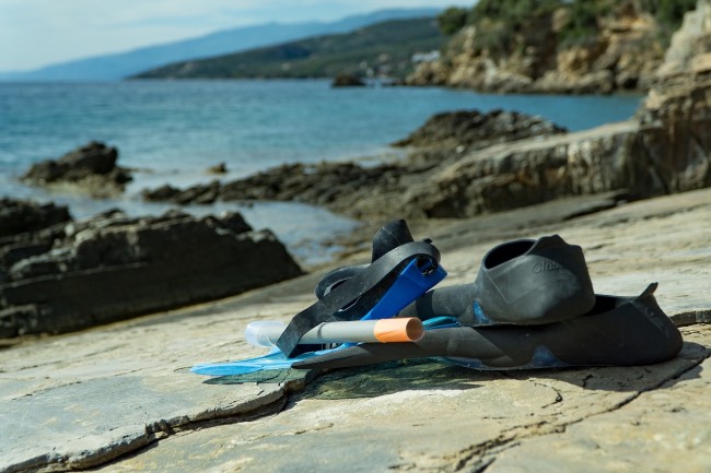 snorkelling in bali