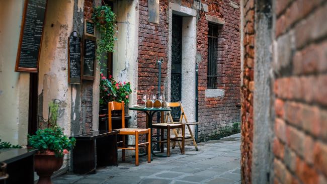 cafés in venice